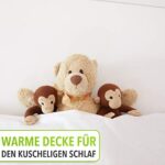 Koru Kids® Kinderwagendecke - 100% Daunen – Decke Kinderwagen Winter – bis 60 Grad waschbar – Baby Bettdecke Daunendecke - Oeko-TEX – Kinderwagen Kissen – Bild 8