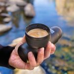 WACACO Minipresso , Tragbare Espressomaschine, Kompatibel mit NS-Kapseln (Original von Nespresso und kompatible Produkte), Reisekaffeemaschine, Manuell Betätigt, perfekt für Wandern – Bild 4