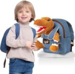 Naturally KIDS Kleiner Rucksack – Spielzeug ab 3 4 5 6 Jahre Jungen Mädchen – Geschenk junge 3 Jahre – Plüschtier Figuren – Bild 4