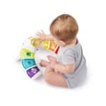 Baby Einstein, Glow & Discover Light Bar, Babyspielzeug mit Lichtern, Melodien & Rassel, 3 Modi Tiere, Farben, Xylophon - 3 Sprachen, Musikwürfel für Babys und Kleinkinder ab 3 Monaten – Bild 5