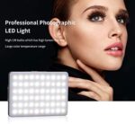 Newmowa 60 LED Videolicht, 3200-5600K 3 Lichtmodi und Helligkeit 10-stufiges dimmbares CRI95 + High Power Panel-Licht, eingebauten Akkus für Phone, iPhone, Android, iPad, Laptop – Bild 7