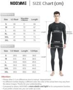 NOOYME Thermounterwäsche Herren Atmungsaktiv Thermoaktiv Funktionswäsche Herren Funktionsunterwäsche Herren Set Flexibel Skiunterwäsche Herren Warme Unterwäsche für zu Hause Winter – Bild 6