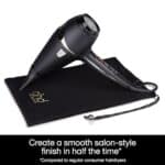 ghd air Haartrockner, professioneller, leistungsstarker Föhn mit Ionen-Technologie, schwarz – Bild 2