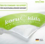 Koru Kids® Kinderwagendecke - 100% Daunen – Decke Kinderwagen Winter – bis 60 Grad waschbar – Baby Bettdecke Daunendecke - Oeko-TEX – Kinderwagen Kissen – Bild 4