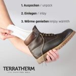 Wärmesohlen für Schuhe -100% natürliche Wärme, Fusswärmer Sohlen als auch Wärmeeinlagen für Schuhe, für 8h warme Füsse – Bild 3