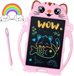 LCD Schreibtafel 8,5 Zoll – Mädchen Spielzeug ab 3–8 Jahren, Maltafel Geschenk für Kinder zu Weihnachten & Geburtstag