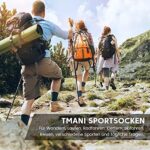 Tmani Thermosocken Herren Damen Socken 39-42 43-46 Warme Wintersocken Atmungsaktive Feuchtigkeitsableitende Gepolstert Antiblasen Polsterung Wandersocken 35-38 47-50 Arbeitssocken Sportsocken – Bild 7
