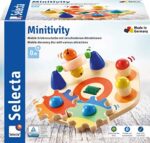 Selecta 62036 Minitivity, Motorikspielzeug, 1 Jahr to 3 Jahre, aus Holz, 14 cm