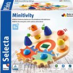 Selecta 62036 Minitivity, Motorikspielzeug, 1 Jahr to 3 Jahre, aus Holz, 14 cm