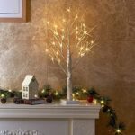EAMBRITE Lichterbaum Lichterzweige für Innen 24 Warmweiss LEDs Bäumchen Birken Dekozweige Batteriebetrieb Weihnachtsdeko für Zuhause Party Geburtstag Hochzeit Innendekoration (60cm/2ft) – Bild 9