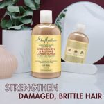 Sheamoisture Jamaican Black Castor Oil ohne Silikone oder Sulfate Strengthen & Restore Conditioner für chemisch behandeltes, hitzegestyltes oder natürliches Haar, 384 ml – Bild 10