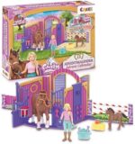 CRAZE Adventskalender Kinder - Spielzeug Weihnachtskalender für Mädchen mit 24 Spielzeugüberraschungen