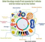 Fajiabao Baby Spielzeug Ab 1 Jahr - 6 in 1 Spieltisch Spielzeug Kinderspielzeug ab 1 2 Jahre 9 Monate Weihnachten Geschenke Kinder Mädchen Jungen Activity Center Baby Musikspielzeug – Bild 2