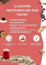 [ Boxiland ] Protein Adventskalender 2023 I 24 x 25g verschiedene Proteinpulver I Geschenkidee für Sportler – Bild 4