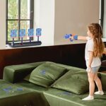 Zielscheibe für Nerf Pistole,Ziel mit Taktische Weste,1 Kinder Gewehr und 20 Darts Nerf Zubehör Set,Geschenke Spielzeug für 6 7 8 9 10 Jahre Kinder Junge Geburtstagsgeschenke – Bild 7