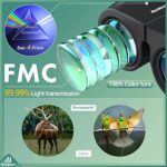 Aurosports 10x25 Kompakt Fernglas Kinder Erwachsene - Ferngläser Klein mit Nachtsicht Schwachem Licht Klare Faltbares - Ideal für Outdoor Sportspiele Vogelbeobachtung Reisen Jagd Konzerte – Bild 4