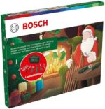 Bosch Adventskalender 2023, 28-teilig, für Heimwerker (Werkzeug-Set mit ¼"-Ratsche, Universal-Schraubendreher, Klappmesser, Flaschenöffner, Bits und Steckschlüsseleinsätze; in Aufbewahrungstasche) – Bild 7