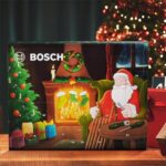 Bosch Adventskalender 2023, 28-teilig, für Heimwerker (Werkzeug-Set mit ¼"-Ratsche, Universal-Schraubendreher, Klappmesser, Flaschenöffner, Bits und Steckschlüsseleinsätze; in Aufbewahrungstasche) – Bild 2