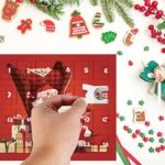 Hbsite Adventskalender 2023 Kinder Mädchen Weihnachtskalender Mädchen 6-12 Jahre 24 Füllung Schmuck Kinder Weihnachten Geschenke für Mädchen 6 7 8 9 10 11 12 Jahre – Bild 5