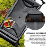 KESSER® Bollerwagen faltbar GT9000 mit Dach Handwagen Transportwagen | inkl. 2X 3-Punkt Gurtsystem| klappbar | Vollgummi-Reifen | bis 80 kg | Vorder- und Hinter-Bremse | + Tragetasche – Bild 4