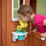 Backyard Discovery Spielhaus Timberlake aus Holz | Outdoor Kinderspielhaus für den Garten inklusive Zubehör | Gartenhaus für Kinder mit Fenstern. – Bild 6