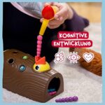 Nene Toys Vögelchen Füttern Lernspiel – Magnetisches, Pädagogisches Spielzeug für Kinder ab 2 Jahre – Feinmotorik, Farberkennung und Verantwortungsspiel für Jungen und Mädchen – Bild 5