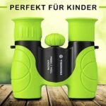 Promora Fernglas für Kinder - Optimales Geschenk zu Weihnachten für kleine Jungen und Mädchen - Starke Vergrösserung 8X21 – Grosses Set inkl. Lupe &Kompass – Spielzeug für 4 5 6 7 8 Jahre – Bild 3