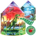 W&O Kinderzelt - Pop-Up - Kinderzelt für Drinnen und Draussen, Spielhaus für das Kinderzimmer, für Mädchen und Jungen, Kinder Zelt