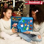 Adventskalender 2023 für Kinder Malset,Malset 24 Stück Bastelset Weihnachten,24 Tage lang jeden Tag eine andere Form malen,Kreative DIY-Malerei-Geschenke für Jungen und Mädchen zu Weihnachten – Bild 7