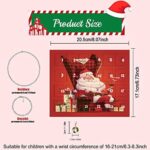 Hbsite Adventskalender 2023 Kinder Mädchen Weihnachtskalender Mädchen 6-12 Jahre 24 Füllung Schmuck Kinder Weihnachten Geschenke für Mädchen 6 7 8 9 10 11 12 Jahre – Bild 3
