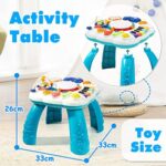 Fajiabao Baby Spielzeug Ab 1 Jahr - 6 in 1 Spieltisch Spielzeug Kinderspielzeug ab 1 2 Jahre 9 Monate Weihnachten Geschenke Kinder Mädchen Jungen Activity Center Baby Musikspielzeug – Bild 6