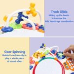 Fajiabao Baby Spielzeug Ab 1 Jahr - 6 in 1 Spieltisch Spielzeug Kinderspielzeug ab 1 2 Jahre 9 Monate Weihnachten Geschenke Kinder Mädchen Jungen Activity Center Baby Musikspielzeug – Bild 3
