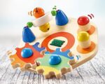 Selecta 62036 Minitivity, Motorikspielzeug, 1 Jahr to 3 Jahre, aus Holz, 14 cm – Bild 3