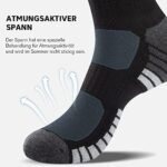 Tmani Thermosocken Herren Damen Socken 39-42 43-46 Warme Wintersocken Atmungsaktive Feuchtigkeitsableitende Gepolstert Antiblasen Polsterung Wandersocken 35-38 47-50 Arbeitssocken Sportsocken – Bild 2