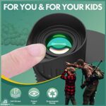 Aurosports 10x25 Kompakt Fernglas Kinder Erwachsene - Ferngläser Klein mit Nachtsicht Schwachem Licht Klare Faltbares - Ideal für Outdoor Sportspiele Vogelbeobachtung Reisen Jagd Konzerte – Bild 6