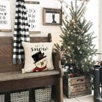 Weihnachtskissen Kissen Weihnachten Kissenbezug KissenhüLle Weihnachtskissenbezug Dekokissen Xmas Deko Hirsch weiss Christmas Pillow Cushion Covers Polyester – Bild 4