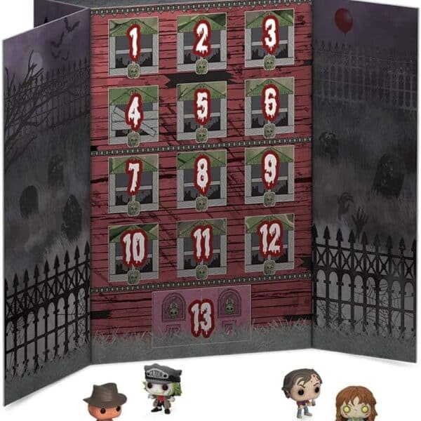 Funko Advent Calendar 13 Days – Horror Classics Beetlejuice, Freddy, The Shining & More