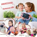 LCD Schreibtafel 8,5 Zoll – Mädchen Spielzeug ab 3–8 Jahren, Maltafel Geschenk für Kinder zu Weihnachten & Geburtstag – Bild 2