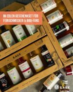 LAUX BBQ Essig Öl Set | 5 aromatische Sorten Olivenöl, Kräuter Knoblauch Öl, Röstzwiebel Öl, Essig & Balsam | Geschenk für Grillfans | Made in Germany – Bild 5