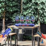Dreamy Cubby Zielscheibe für Nerf Pistole, Schaumstoff Blaster Sets,4 Spielmodi & 4 Ziele Elektronische Wertung Automatisch Zurücksetzen Digitale Spielzeug für 6 7 8 9 10 Jahre Kinder Ostergeschenkes – Bild 8