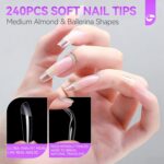 Gelike ec Nageltips & Nagelkleber Set – Gel Nail Extension Kit – Bild 7