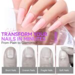 Gelike ec Nageltips & Nagelkleber Set – Gel Nail Extension Kit – Bild 2