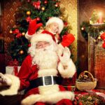 Rubies Deluxe Weihnachtsmannkostüm für Erwachsene, komplettes Kostüm und Bart, Einheitsgrösse, offizielle Grösse, Weihnachten, Feiern und Partys – Bild 3