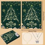 Schmuck Adventskalender 2024 für Frauen – 24 Überraschungen: Armband, Halskette, Ring & Ohrringe