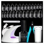 Gelike ec Nageltips & Nagelkleber Set – Gel Nail Extension Kit