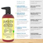 PURA D’OR Gold Label Anti-Thinning Shampoo & Conditioner Set – Klinisch getestet, mit Bio-Inhaltsstoffen für Männer & Frauen – Bild 5