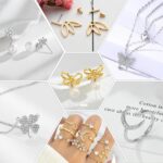 Schmuck Adventskalender 2024 für Frauen – 24 Überraschungen: Armband, Halskette, Ring & Ohrringe