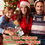 BODY & EARTH Weihnachtsgeschenke Adventskalender 2024 für Frauen mit 24 SPA Produkten und Weihnachtsdekoration