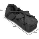 Hauck 2 in 1 Tragetasche verwandelbar in Fusssack, Kompatibel mit 5-Punkt-Gurt, pflegeleichtes Material – Bild 12