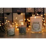 Origineller Adventskalender 2023 mit 25 Duftkerzen im Glas mit Spruch - Adventskalender kerzen - Deutsche Fassung – Bild 6